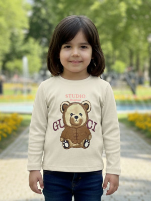 Pink Castle Girls Casual Cotton Lycra Blend Crop Top(White, Pack of 1)