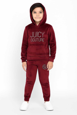 Qudsia Enterprises Solid Boys & Girls Track Suit