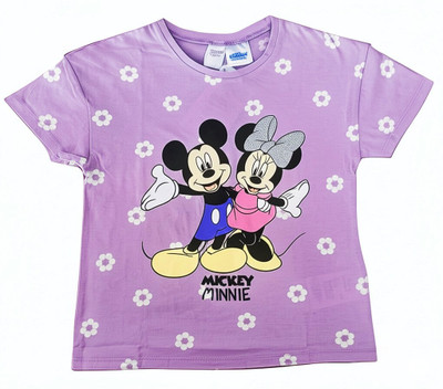 Toira Baby Girls Cotton Blend Top(Purple, Pack of 1)