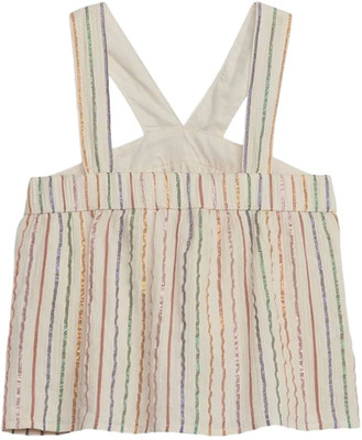 GAP Girls Casual Pure Cotton Top(Multicolor, Pack of 1)