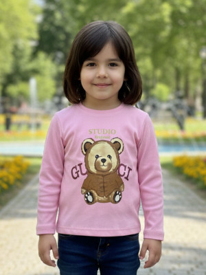 SAALVIA Girls Casual Cotton Lycra Blend Crop Top(Multicolor, Pack of 1)