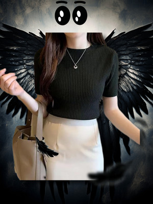 Cloxa Girls Casual Cotton Blend Top(Maroon, Pack of 1)