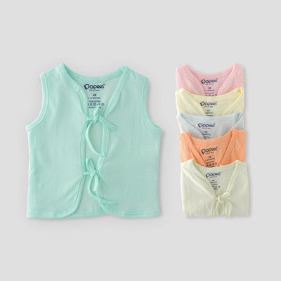 Popees Baby Girls Pure Cotton Top(Multicolor, Pack of 6)