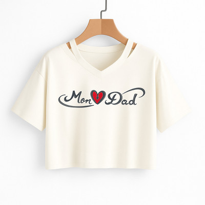 CROP ZONE Girls Casual Cotton Blend Crop Top(White, Pack of 1)