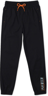 JOCKEY Track Pant For Boys(Black, Pack of 1)
