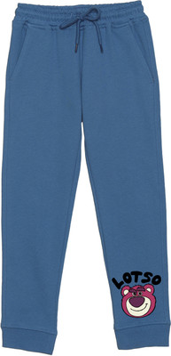 DISNEY BY MISS & CHIEF Track Pant For Boys(Blue, Pack of 1)