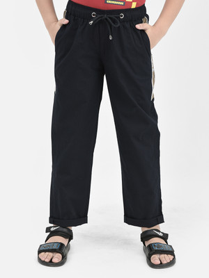 CRIMSOUNE CLUB Track Pant For Boys(Dark Blue, Pack of 1)