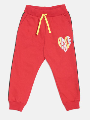 Dixcy Slimz Track Pant For Girls(Red, Pack of 1)