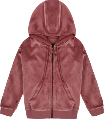 Plum Tree Full Sleeve Solid Girls Sweatshirt