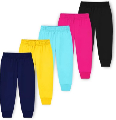 KINBORN Track Pant For Boys & Girls(Multicolor, Pack of 5)