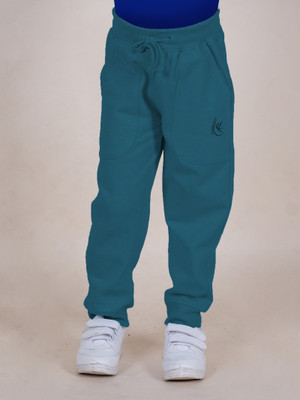 KiddoPanti Track Pant For Boys(Blue, Pack of 1)