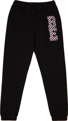 Alan Jones Track Pant For Boys(Black, Pack of 1)