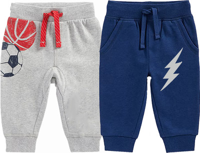Totily Track Pant For Boys(Multicolor, Pack of 2)