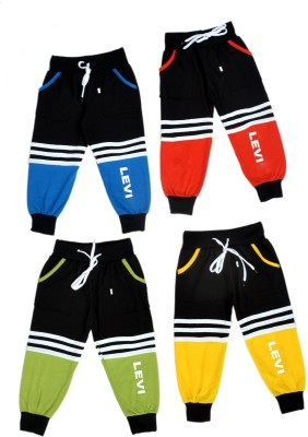 FB GROUP OF COMPANY Track Pant For Boys(Multicolor, Pack of 4)