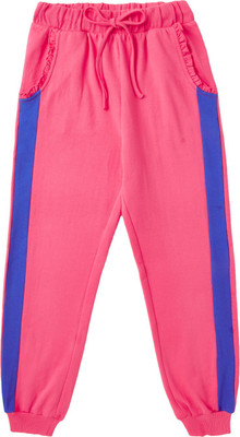 Cub McPaws Track Pant For Girls(Pink, Pack of 1)