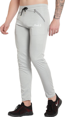 mank D Track Pant For Boys(Grey, Pack of 1)