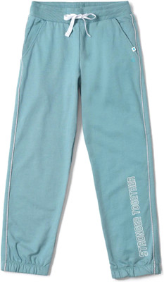 JOCKEY Track Pant For Girls(Light Blue, Pack of 1)