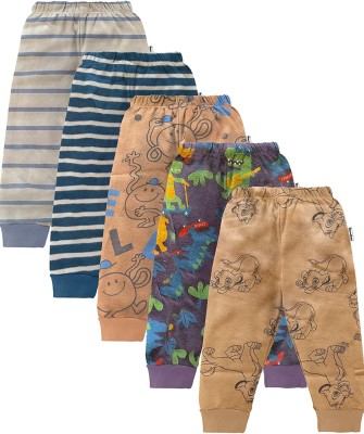 engababy Track Pant For Baby Boys & Baby Girls(Multicolor, Pack of 5)