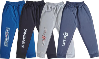 Wada Track Pant For Baby Boys & Baby Girls(Multicolor, Pack of 4)