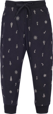 Plum Tree Track Pant For Girls(Blue, Pack of 1)