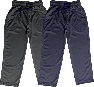 SHREESALES Track Pant For Boys & Girls(Black, Pack of 2)