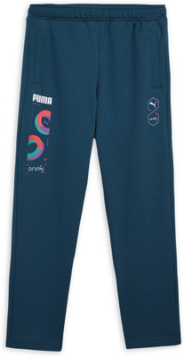 PUMA Track Pant For Boys(Blue, Pack of 1)
