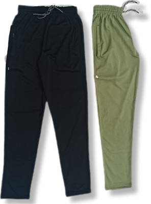 Ahanvi Track Pant For Boys & Girls(Black, Pack of 3)