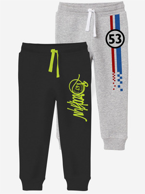 x2o Track Pant For Boys(Multicolor, Pack of 2)
