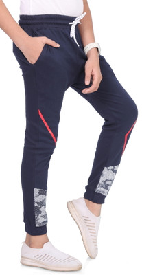 STAG & ZOE Track Pant For Boys(Light Blue, Pack of 1)