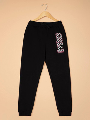 Alan Jones Track Pant For Boys(Black, Pack of 1)