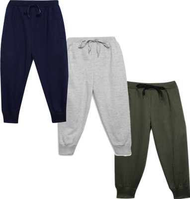 MACK JONNEY Track Pant For Boys & Girls(Multicolor, Pack of 3)