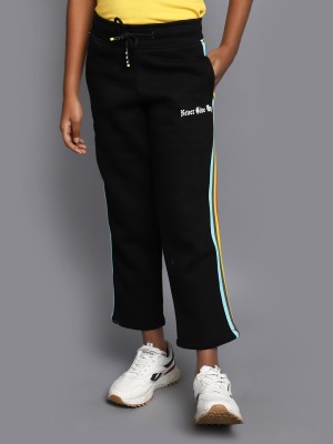 V-MART Track Pant For Boys(Black, Pack of 1)