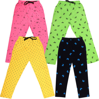 Ayvina Track Pant For Boys & Girls(Multicolor, Pack of 4)