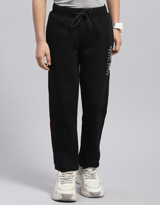 MONTE CARLO Track Pant For Boys(Black, Pack of 1)