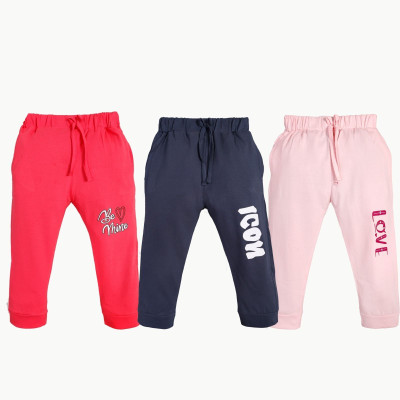 CERABI Track Pant For Girls(Multicolor, Pack of 3)