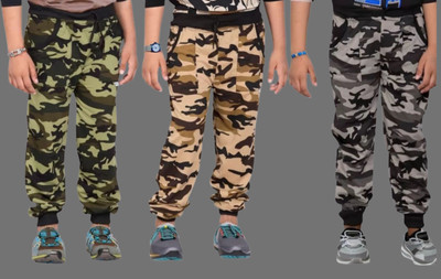 LILBITS Track Pant For Boys(Multicolor, Pack of 3)