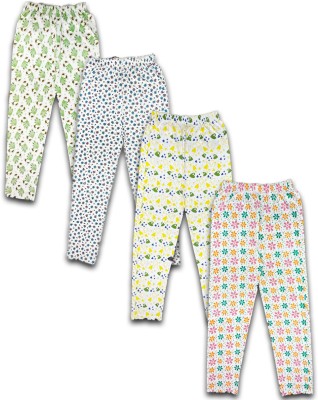 crazyon Track Pant For Girls(White, Pack of 4)