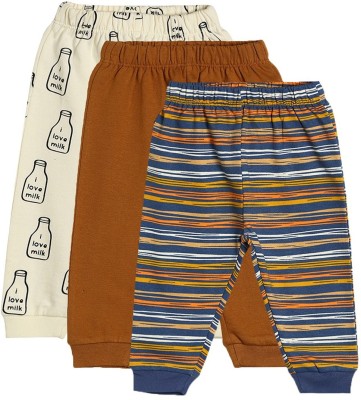 MINI KLUB Track Pant For Baby Boys(Multicolor, Pack of 3)