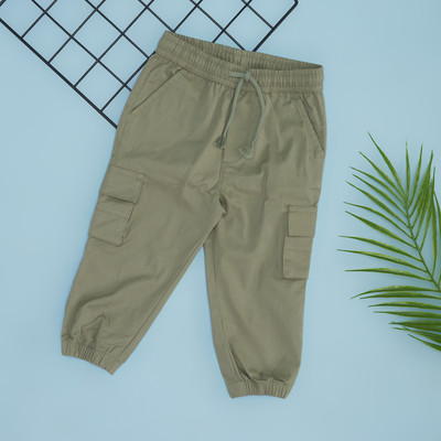 Pantaloons Junior Track Pant For Boys(Black, Pack of 1)