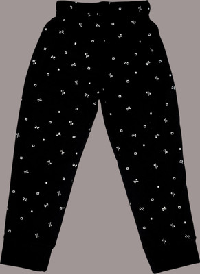 HouseOfCommon Track Pant For Boys & Girls(Black, Pack of 1)