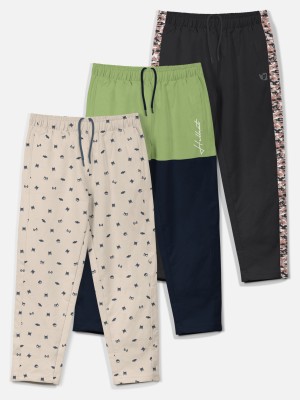 Hellcat Track Pant For Boys(Multicolor, Pack of 3)