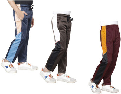 KAYU Track Pant For Boys(Multicolor, Pack of 3)