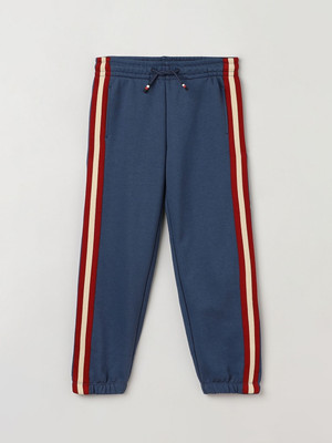 TOMMY HILFIGER Track Pant For Boys(Blue, Pack of 1)