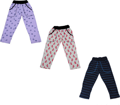 Indstar Track Pant For Girls(Multicolor, Pack of 3)