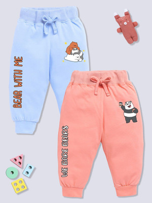 YK X Minute Mirth Track Pant For Boys(Multicolor, Pack of 1)