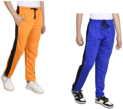 IndiWeaves Track Pant For Boys(Multicolor, Pack of 2)