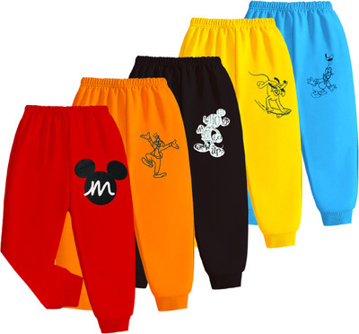 DISNEY BY MISS & CHIEF Track Pant For Boys(Multicolor, Pack of 5)