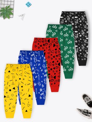 Trampoline Track Pant For Boys & Girls(Multicolor, Pack of 5)