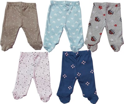 TotzTouch Track Pant For Baby Boys & Baby Girls(Multicolor, Pack of 5)