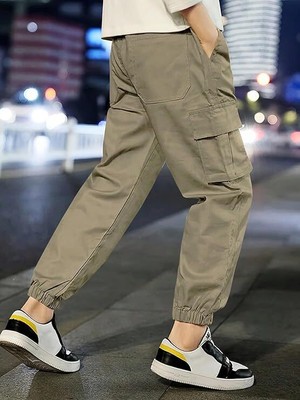 M J fashion Track Pant For Boys(Multicolor, Pack of 1)